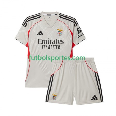 Camiseta Benfica Niño Segunda Equipación 2025/2026